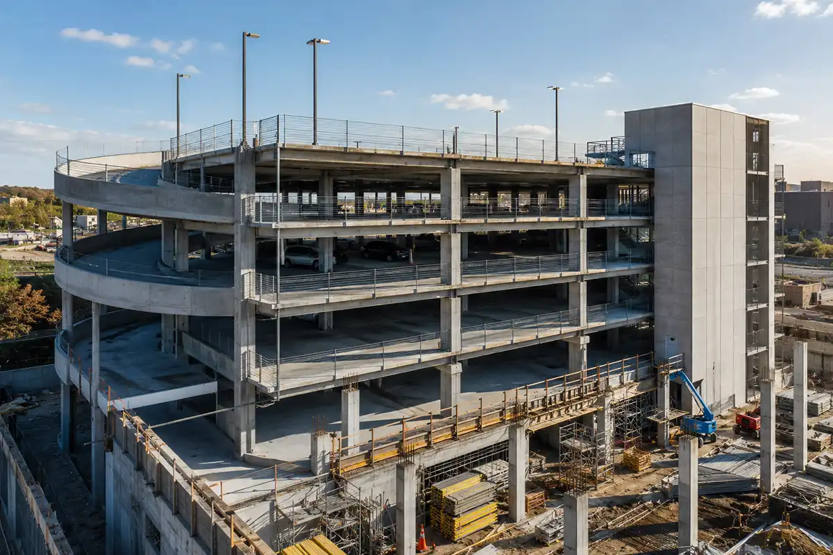 otopark inşaatı